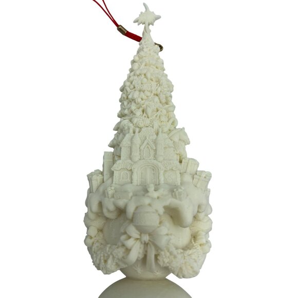 Mark Klaus 3-D Hand Sculpted Illuminated Christmas Wishing Tree Ornament 2007 - Picture 13 of 15